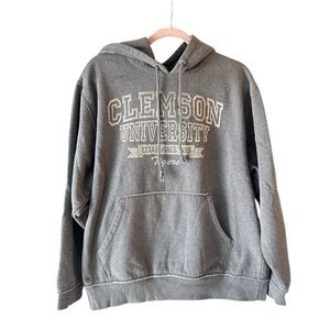 Clemson University Charcoal Hoodie size Large